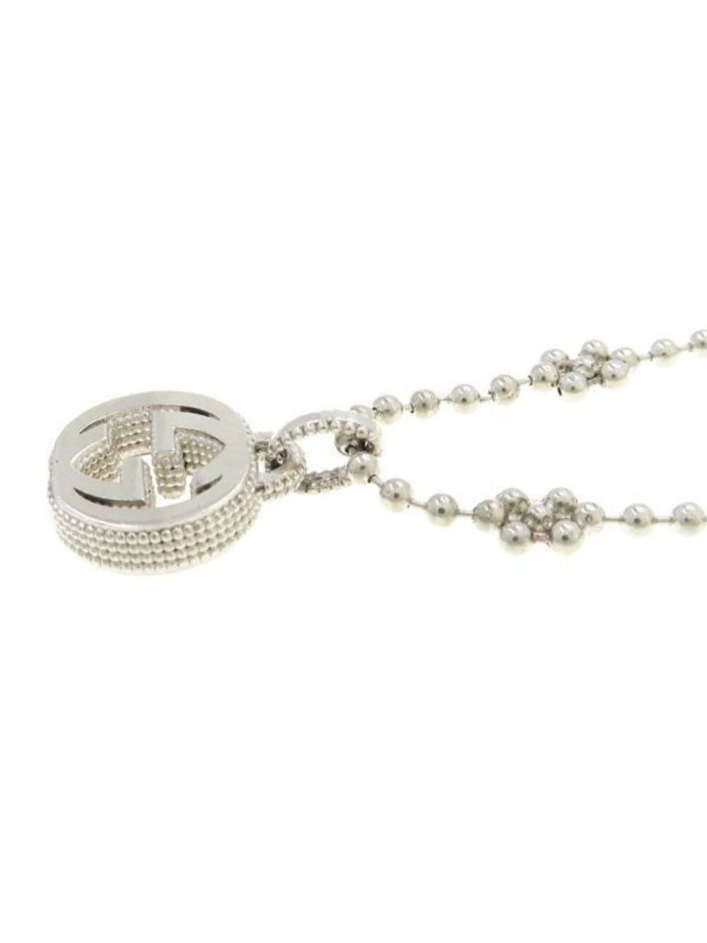 Gucci Interlocking Necklace Silver - Picture 3 of 8